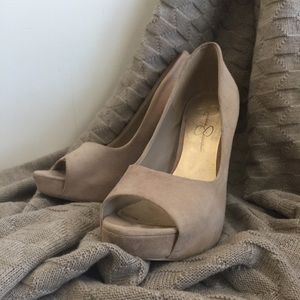 Jessica Simpson Suede Pumps